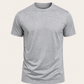 Merciro Cotton Tee Marled Grey