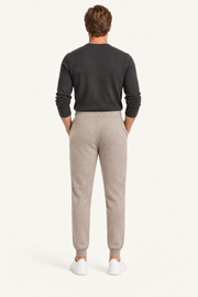 Nelaro Wool Lounge Trouser Beige