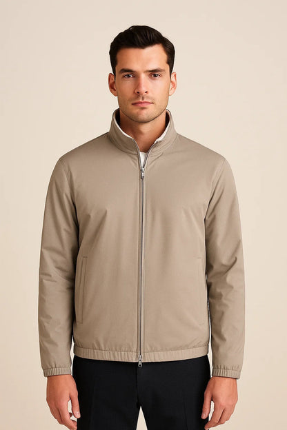 Reverso Bomber Jacket Taupe