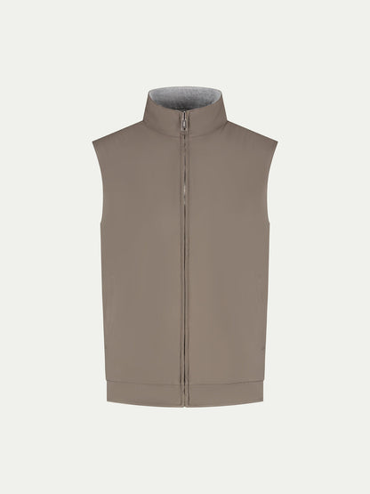 Ash Grey Reversible Resort Body Warmer