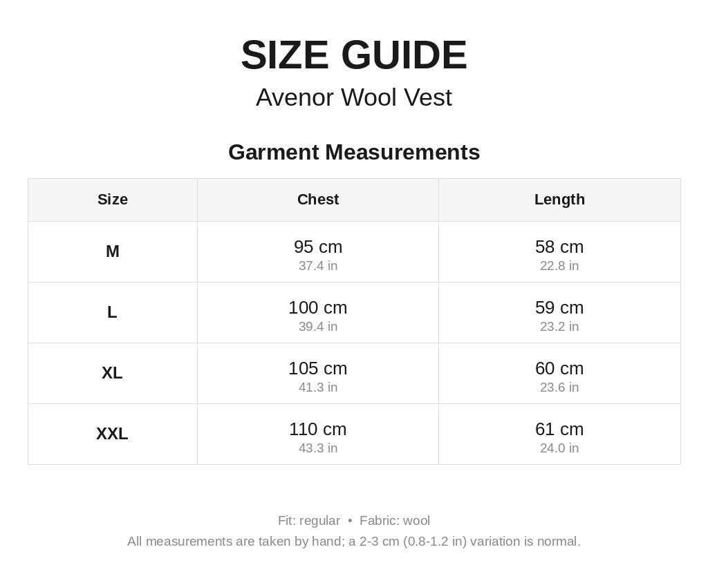 Avenor Wool Vest Grey