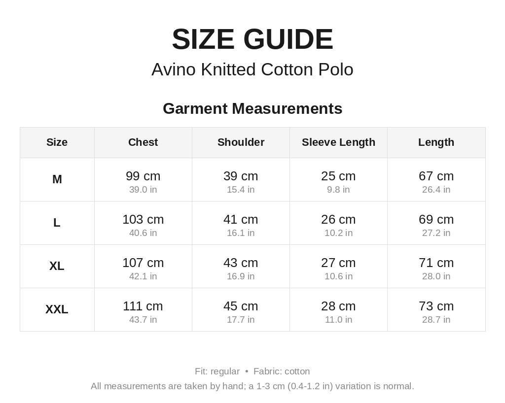 Avino Knitted Cotton Polo Double Striped