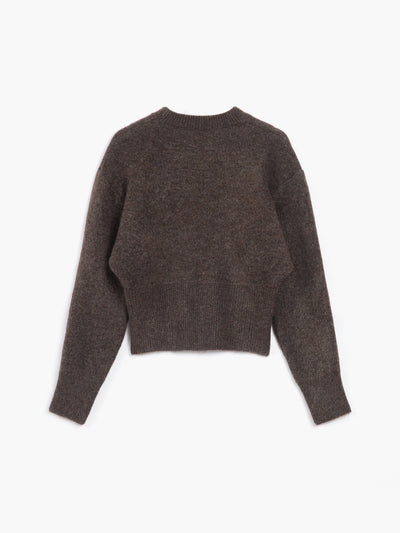 Pull flou à demi-fermeture éclair