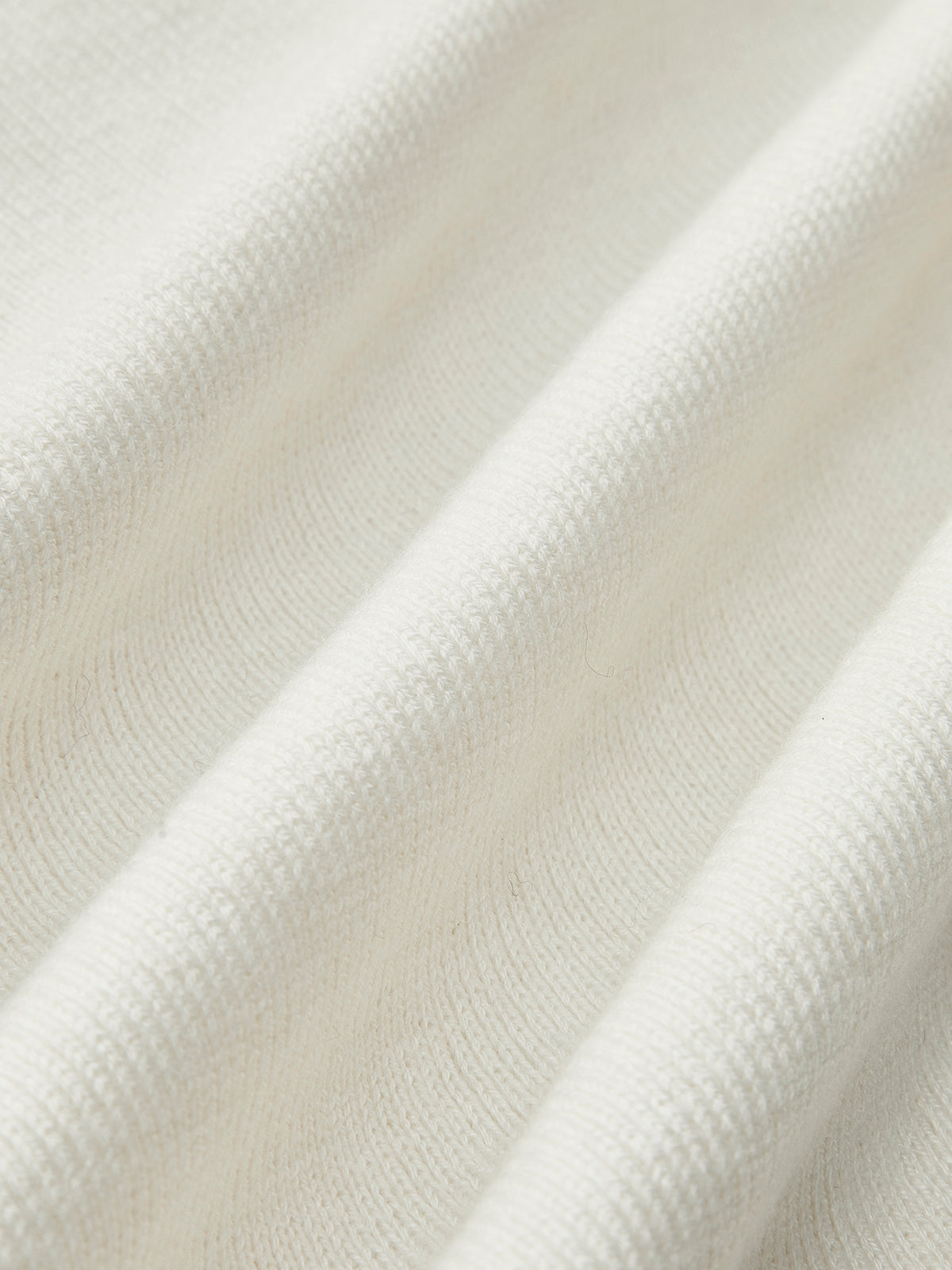 Haut en tricot asymétrique à col asymétrique en laine mélangée