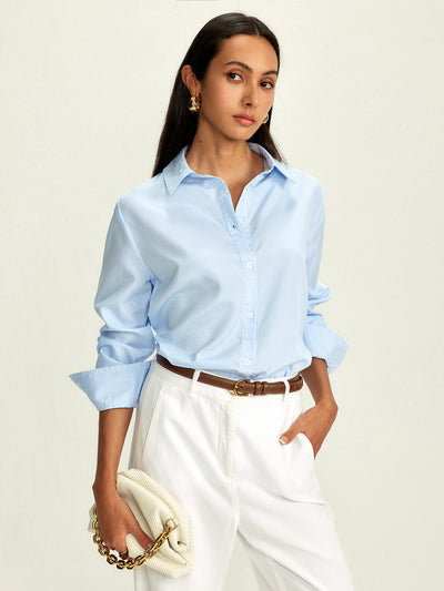 Chemise polyvalente à rayures fines