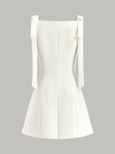 Mini-robe à bretelles