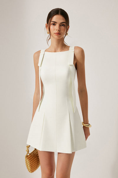 Mini-robe à bretelles
