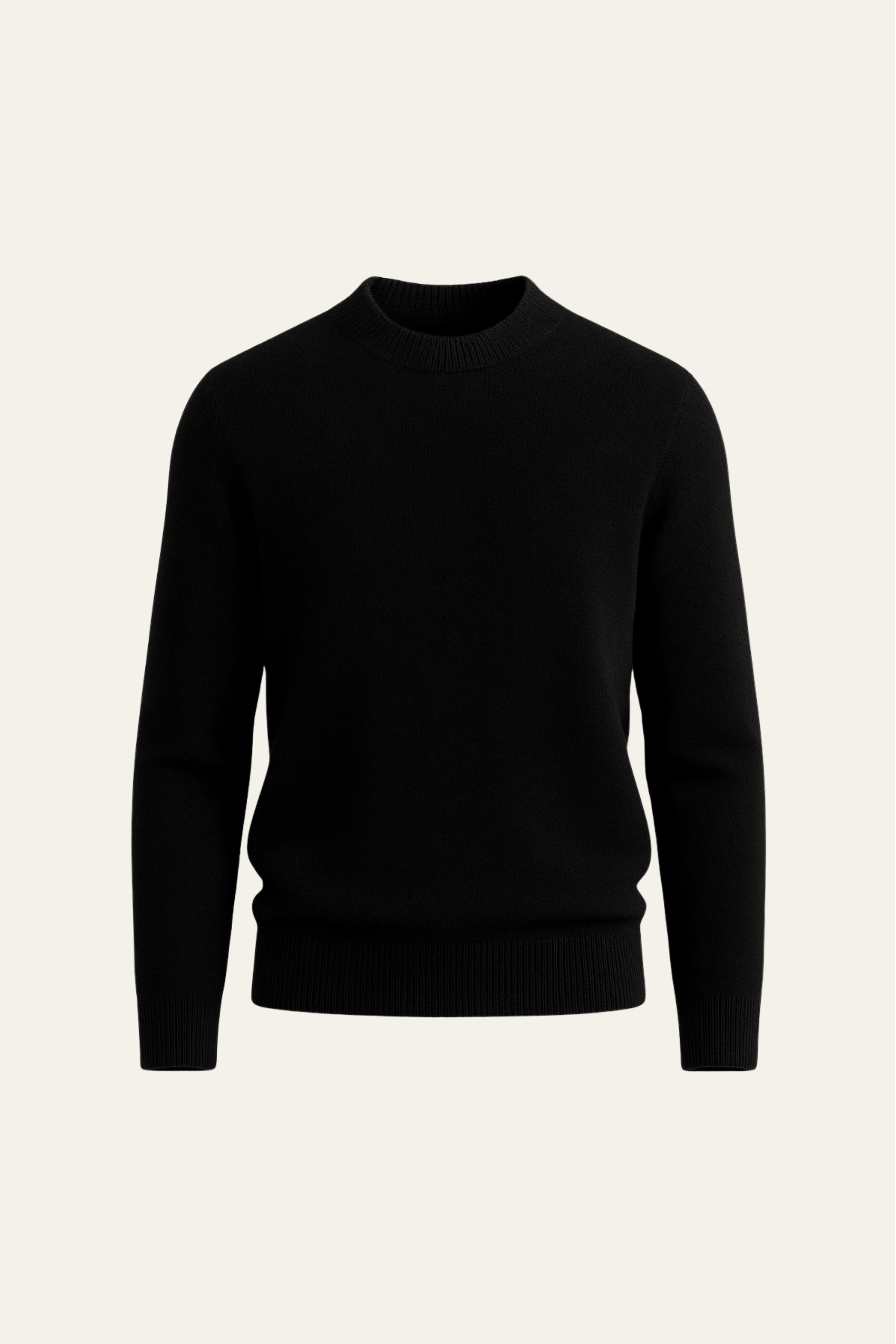 Averin Cashmere Knit Black