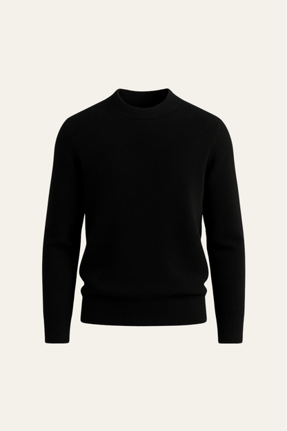 Averin Cashmere Knit Black