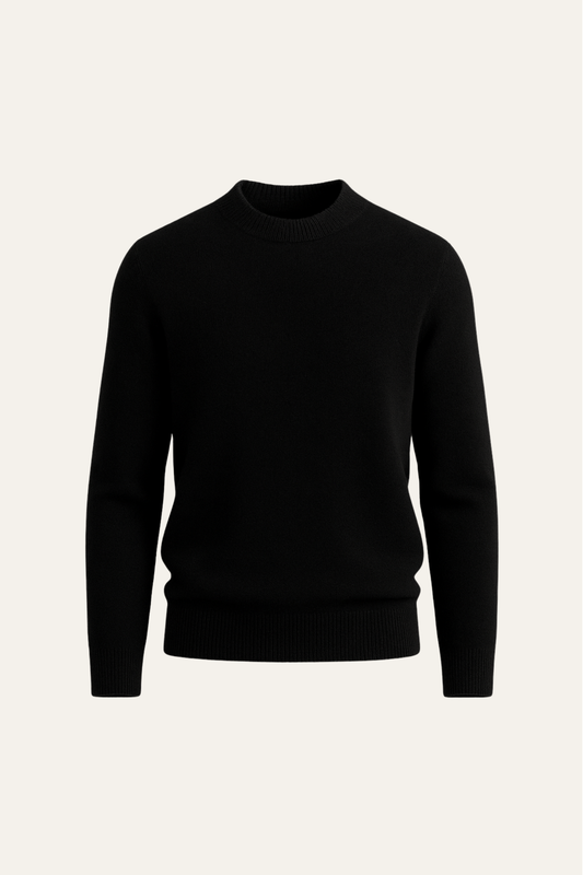 Averin Cashmere Knit Black