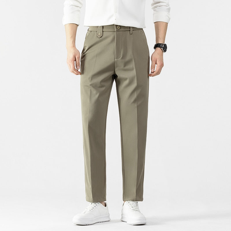 Ladore - Pantalon chino stretch pour homme