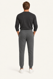 Nelaro Wool Lounge Trousers Grey