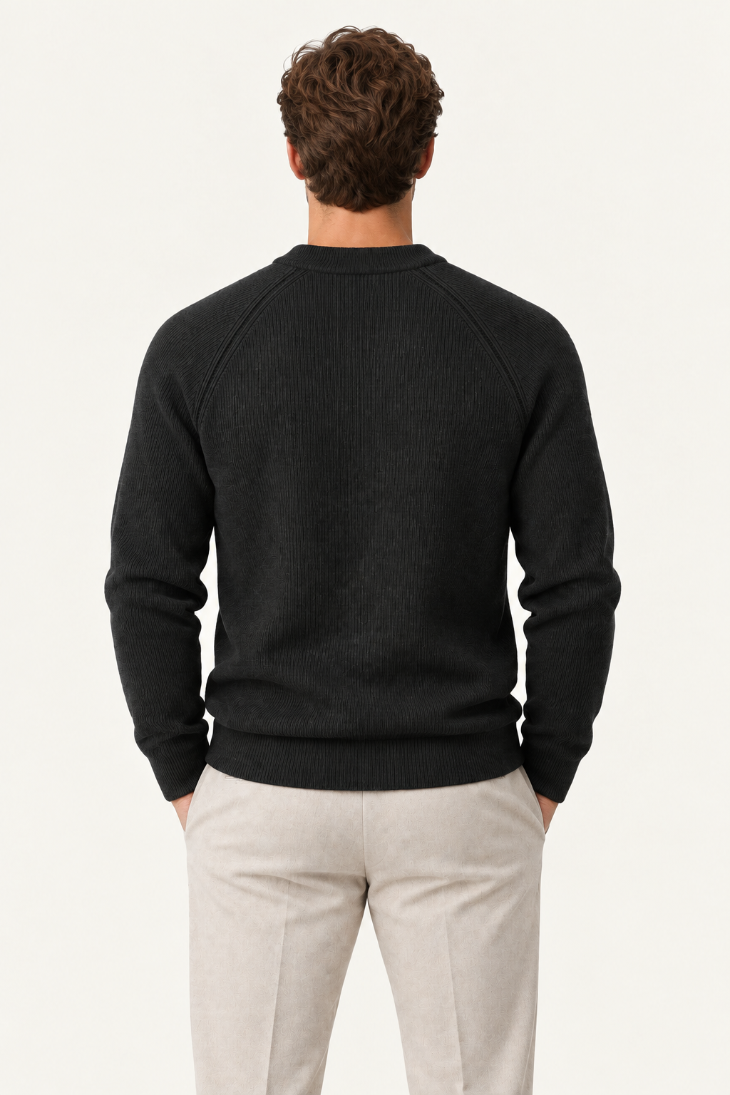 Sarole Wool Crewneck Black