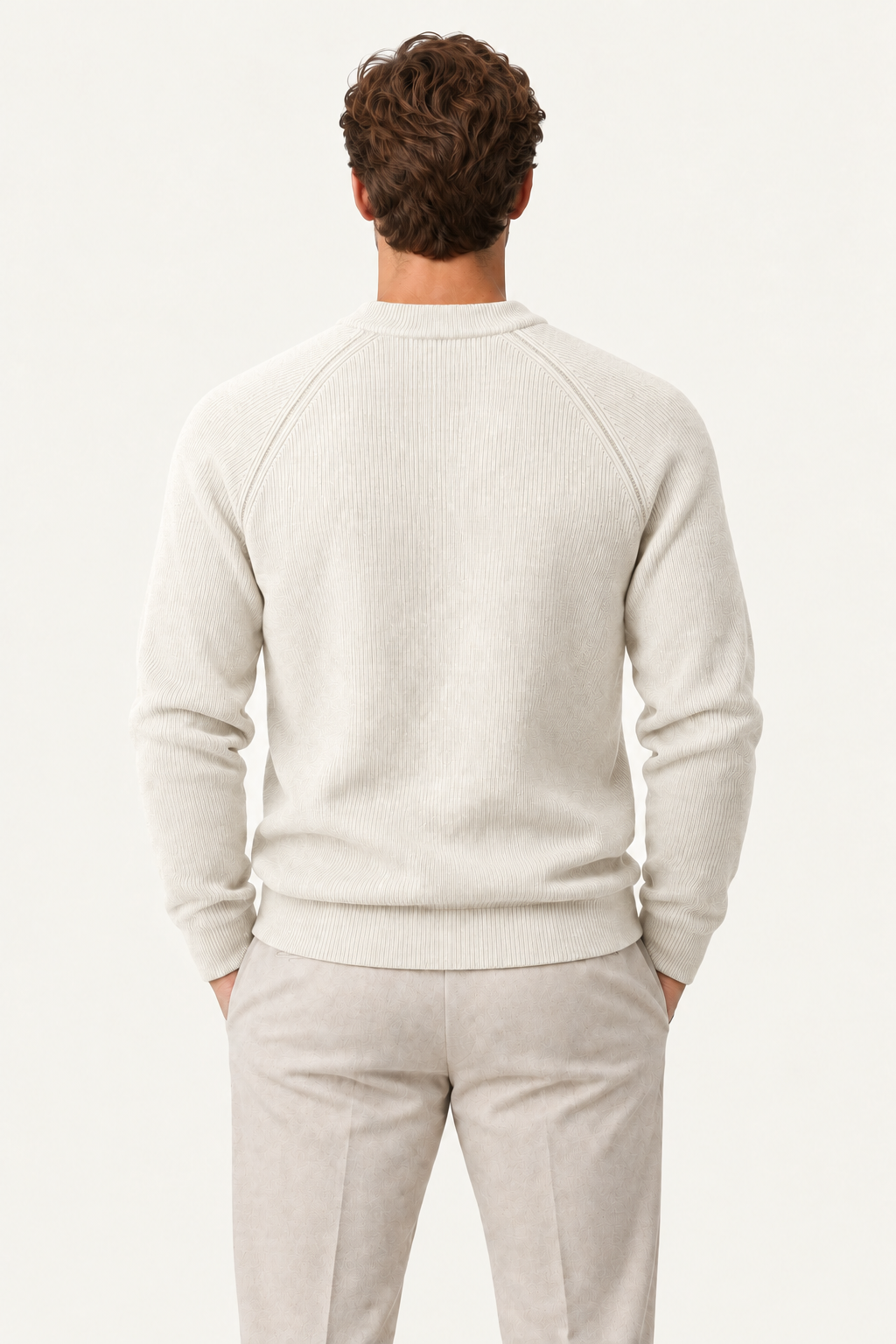 Sarole Wool Crewneck Cream