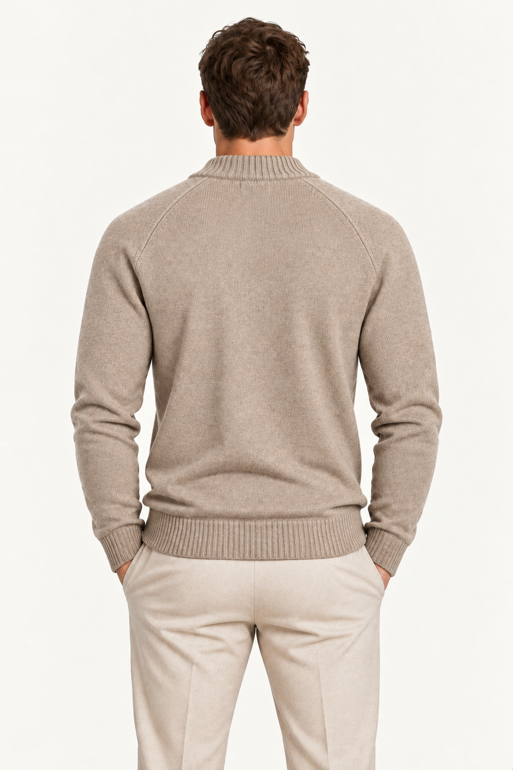 Varenu Wool Cardigan Beige