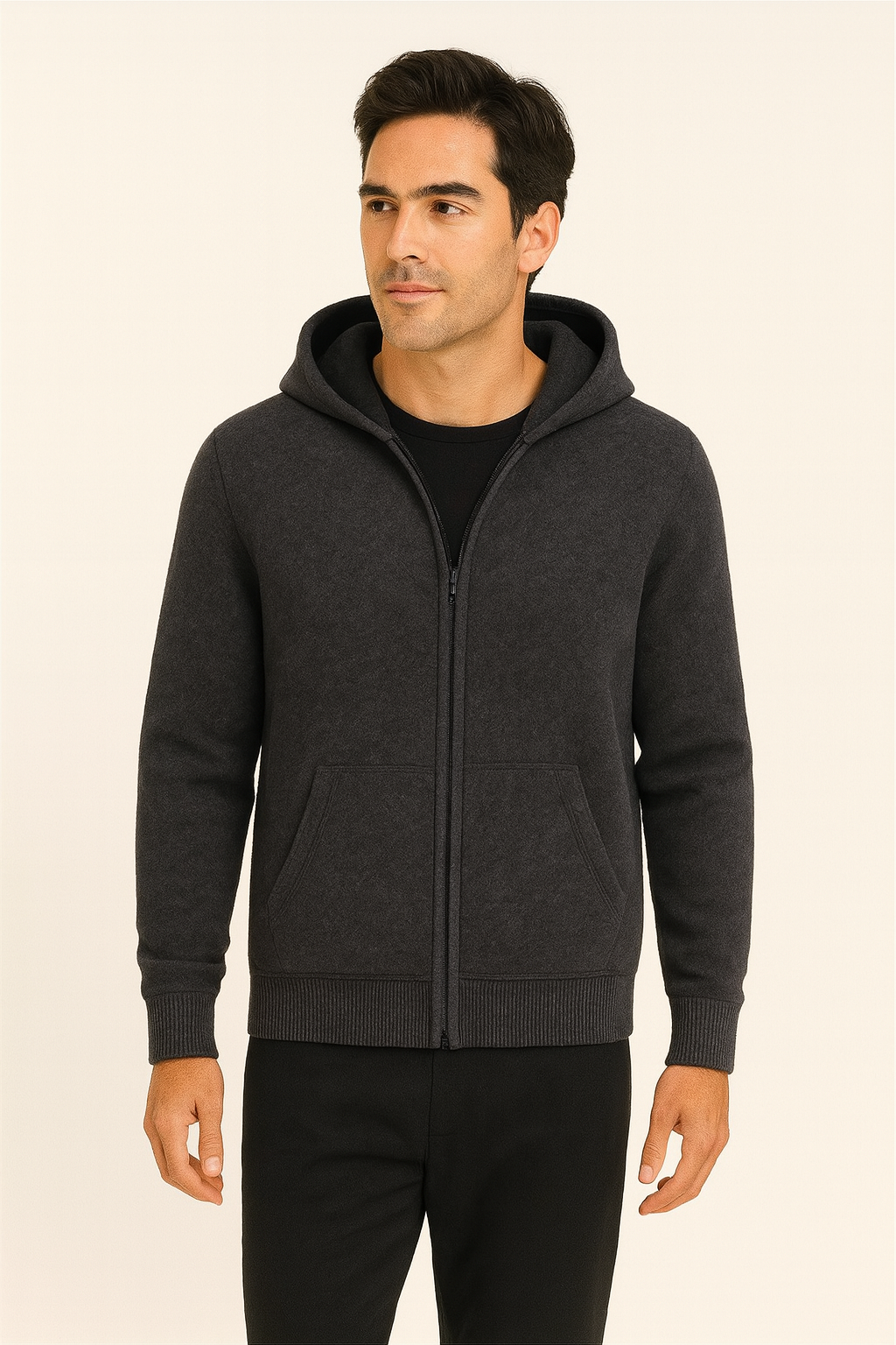 Talero Hooded Zip Knit