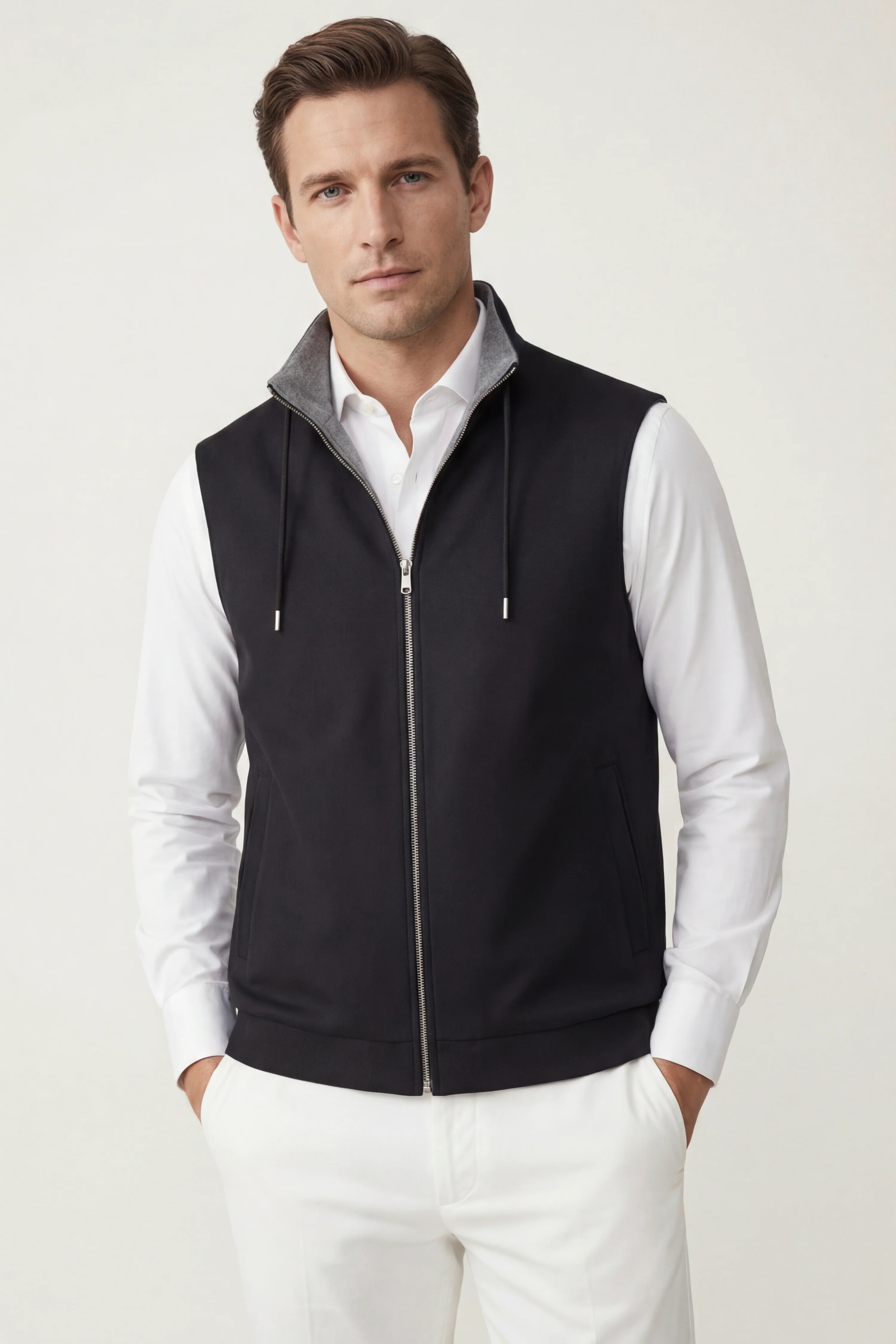 Ladore Reversible Vest Black