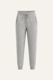 Nelaro Wool Lounge Trousers Light Grey