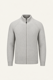 Selano Zip Knit Light Grey