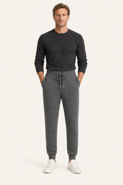 Nelaro Wool Lounge Trousers Grey
