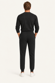 Nelaro Wool Lounge Trousers Black