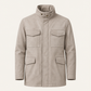 Savero Suede Coat Ivory