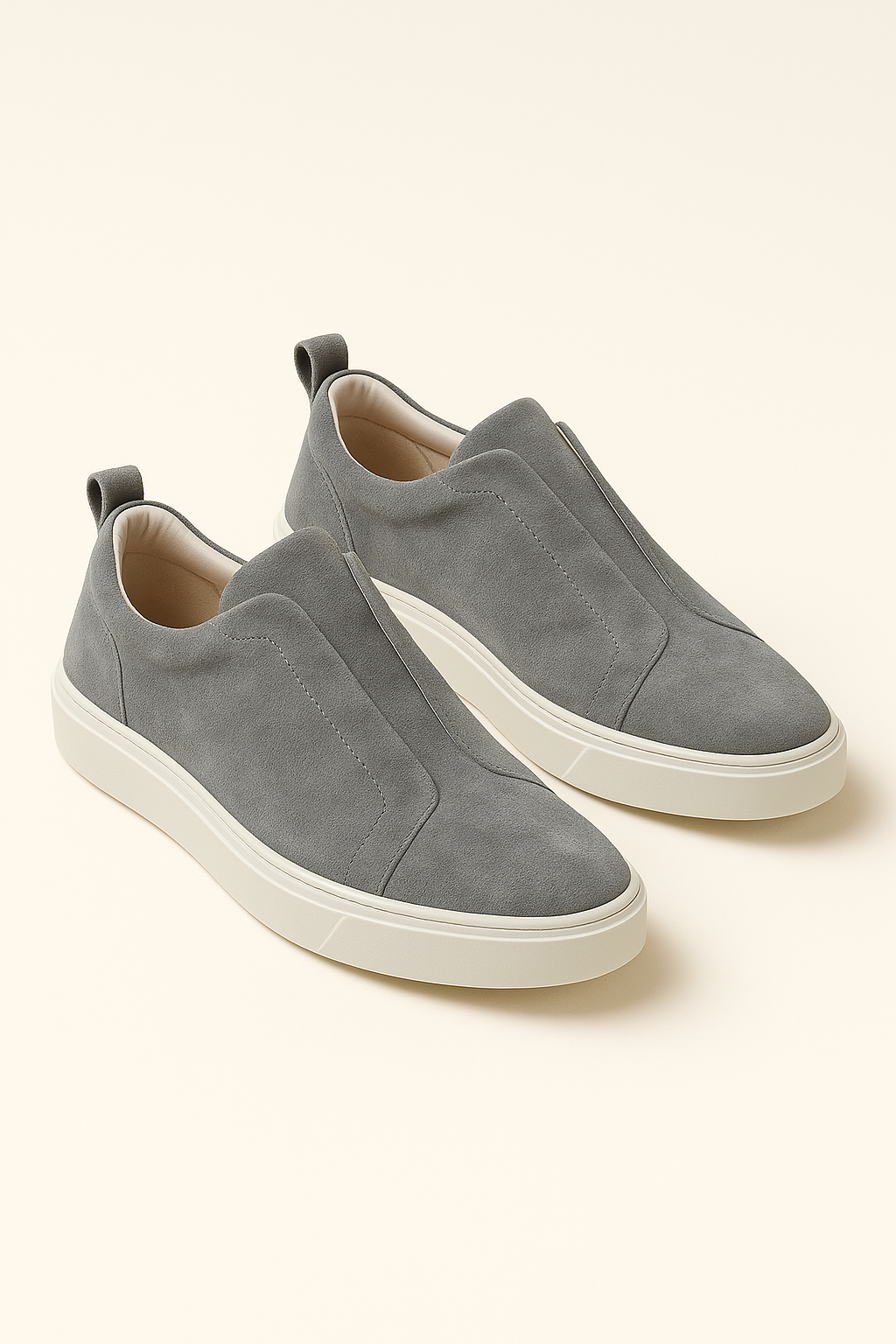 Ladore Suede Slip-On Grey