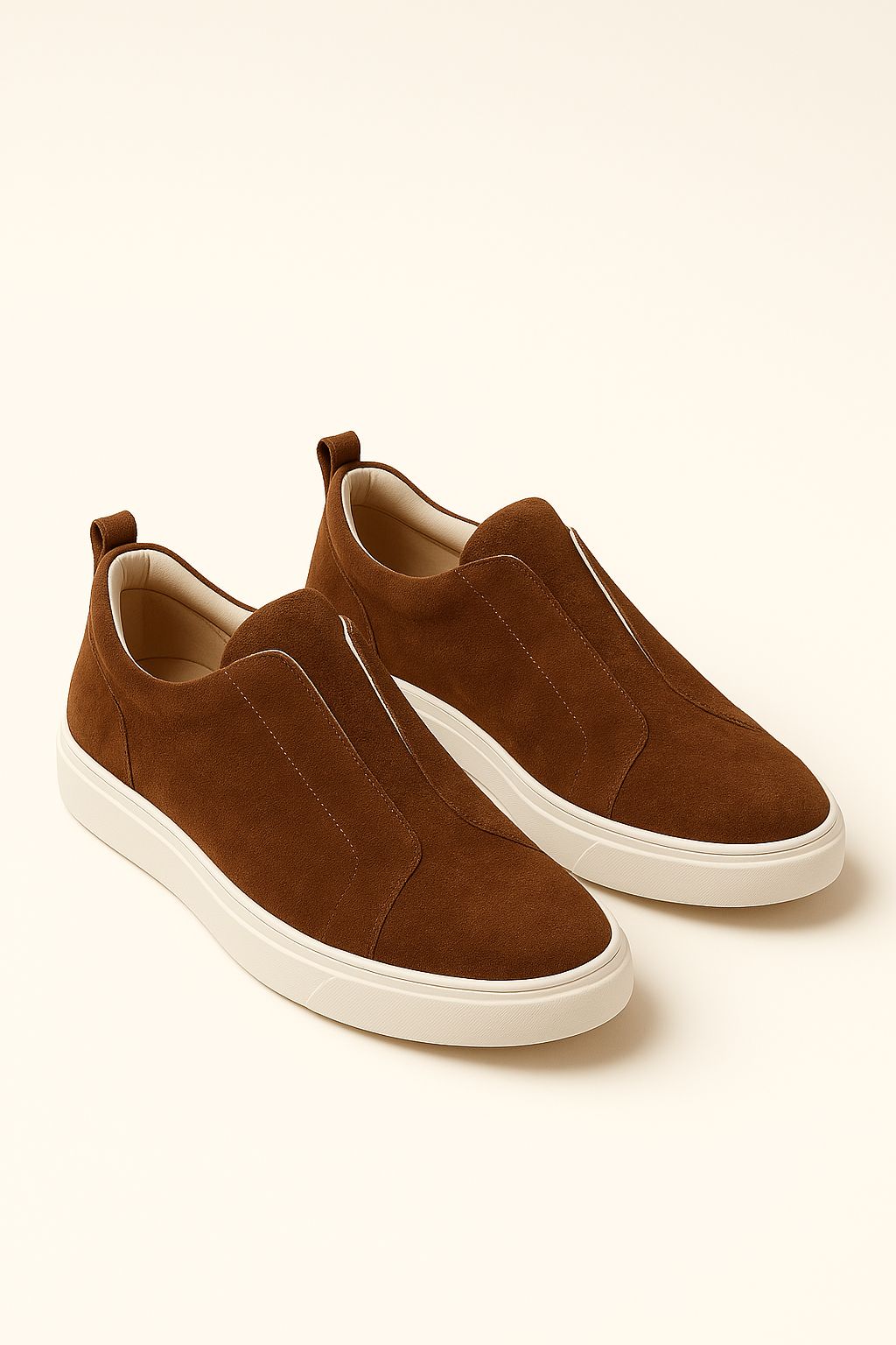 Ladore Suede Slip-On Brown