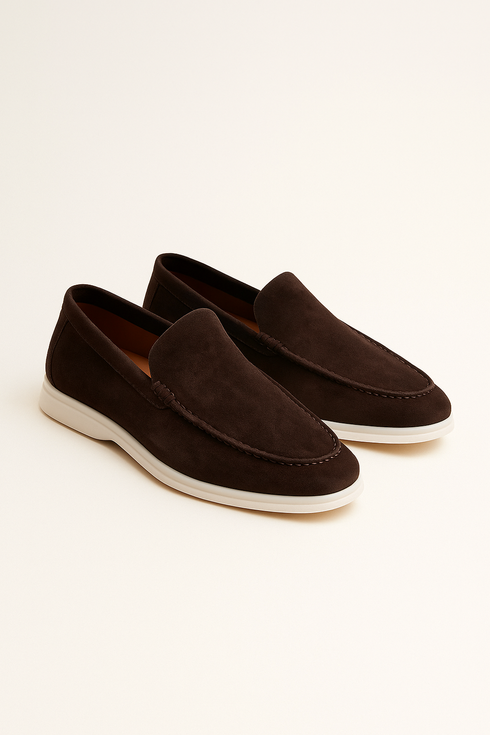 Ladore Suede Loafers Brown