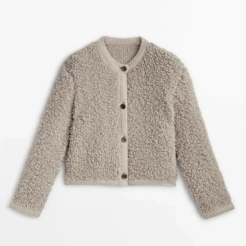 Ladore - Veste En Tricot Teddy