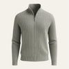 Arelon Cashmere Zip Knit Green