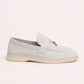 Rovain Buckled Loafers Ivory