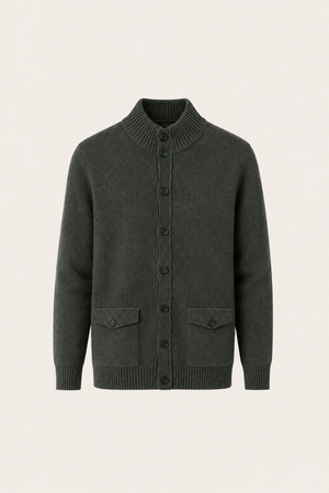 Javino Cashmere Cardigan Green
