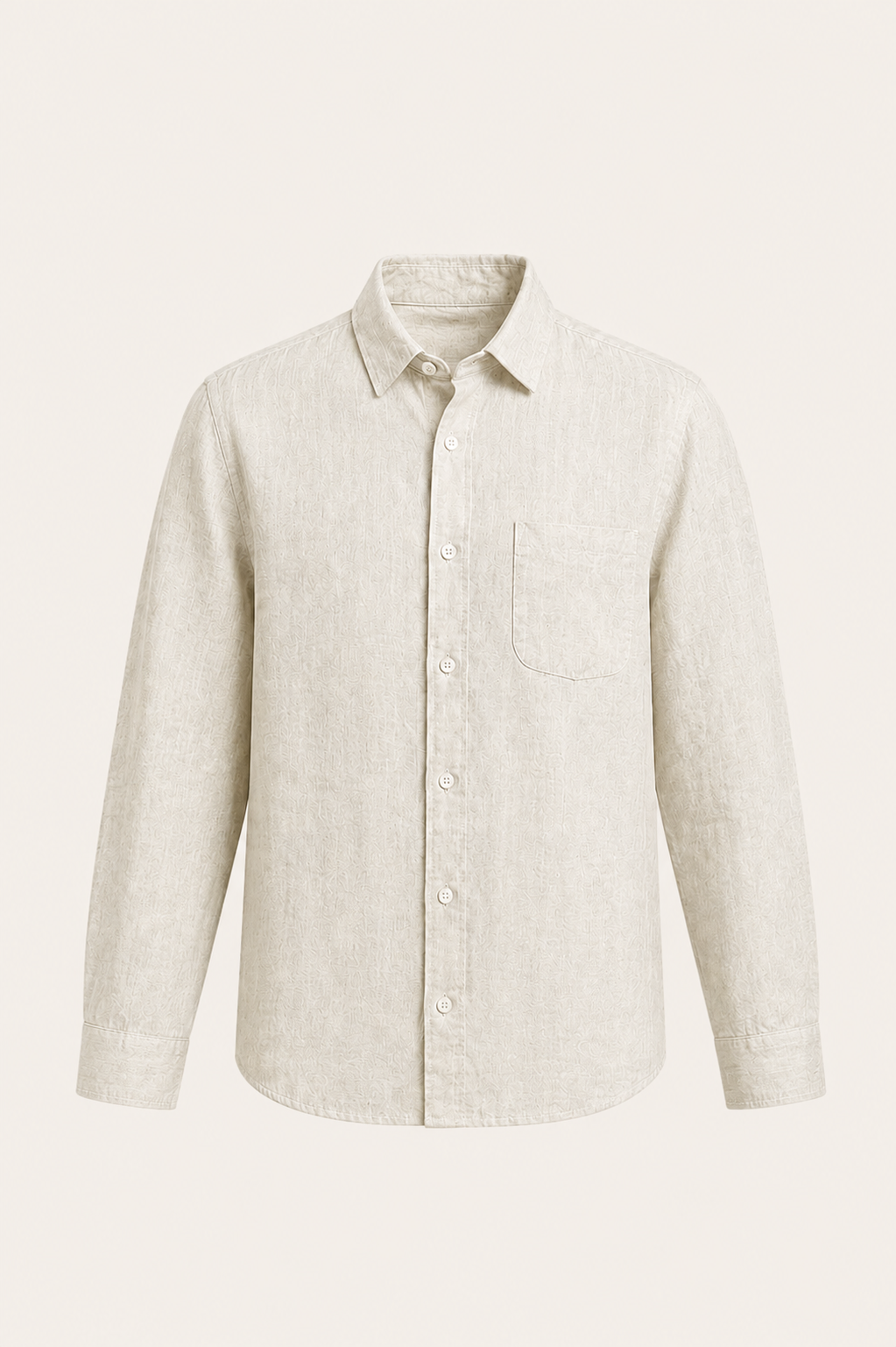 Milano Linen Shirt Beige