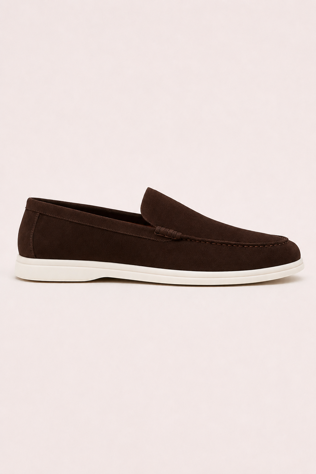Bavaro Suede Loafers Brown