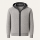 Ravalo Cashmere Zip Hoodie Grey