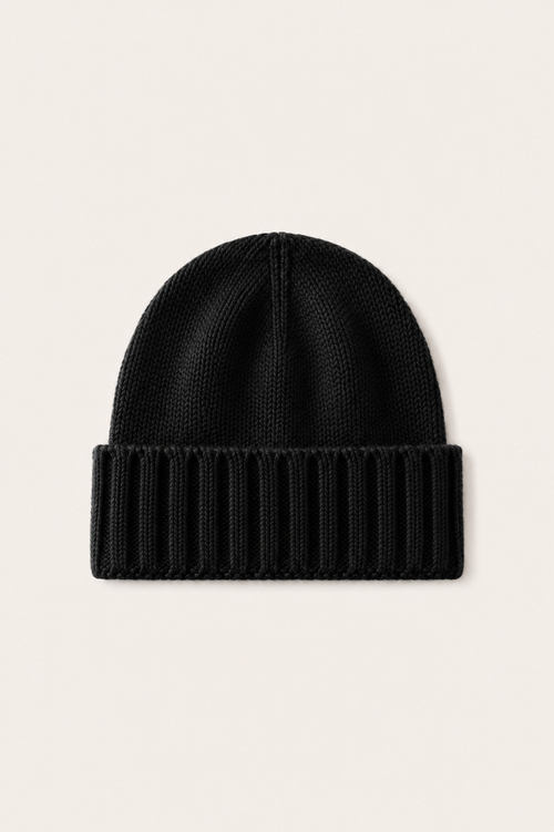 Ivaro Cashmere Beanie Black