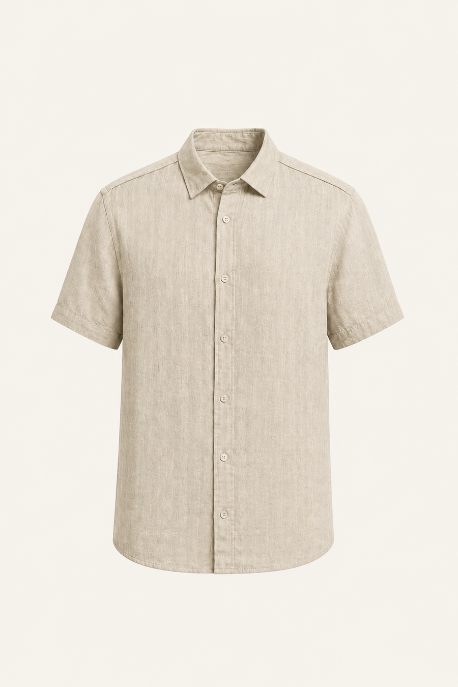 Lovani Linen Shirt Beige
