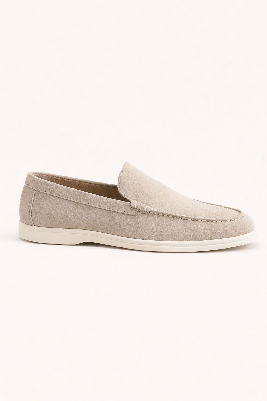 Ladore Suede Loafers Beige
