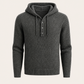 Avaro Hooded Knit Dark Grey