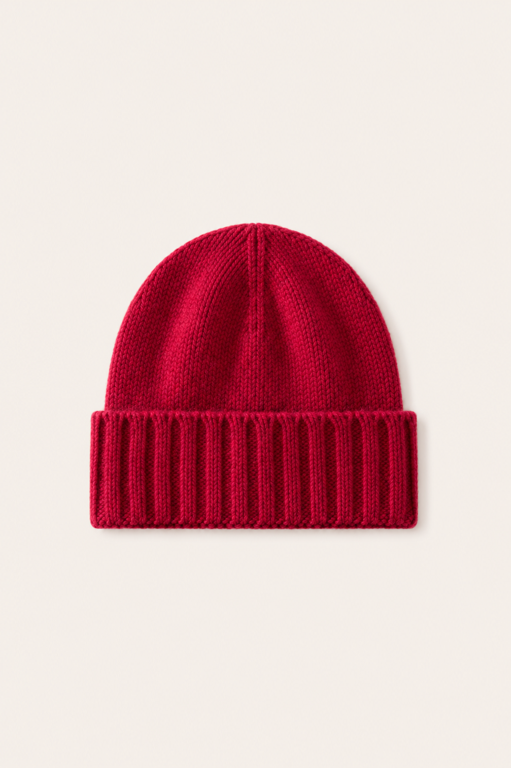 Ivaro Cashmere Beanie Red