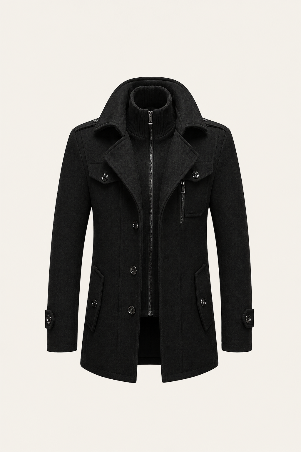 Celano Field Coat Black