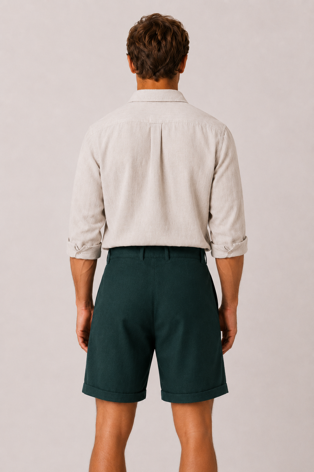Morano Cotton Short Dark Green