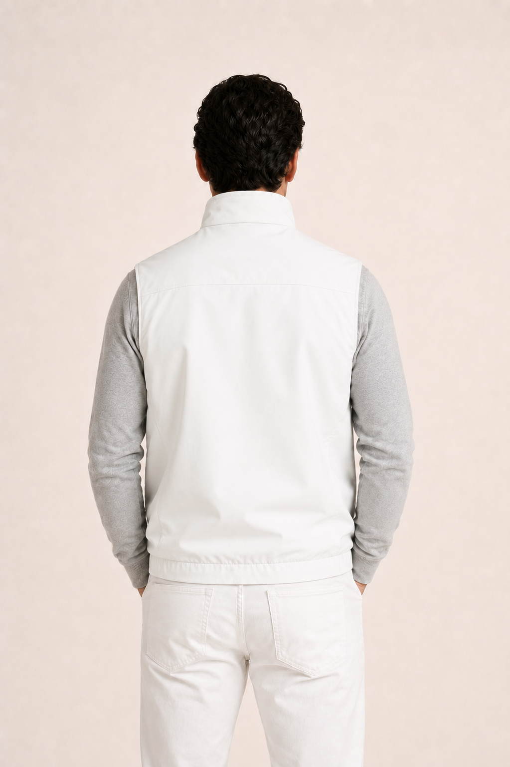 Reviro Reversible Vest Ivory