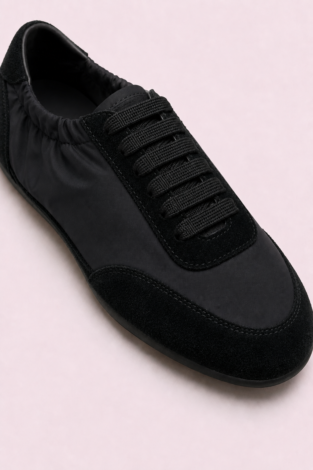 Verano Leather Sneakers Black