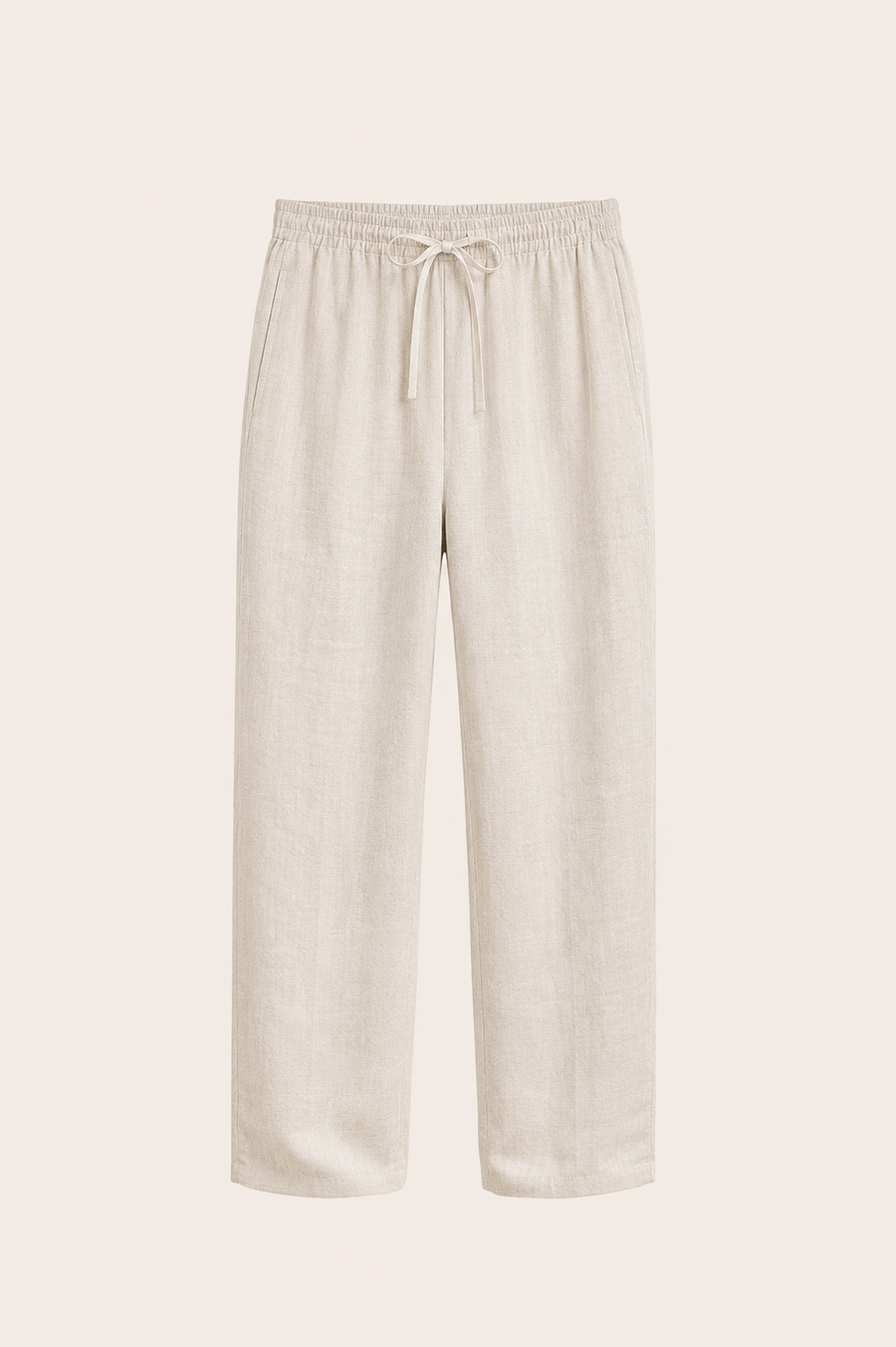 Pinaro Linen Trousers Beige