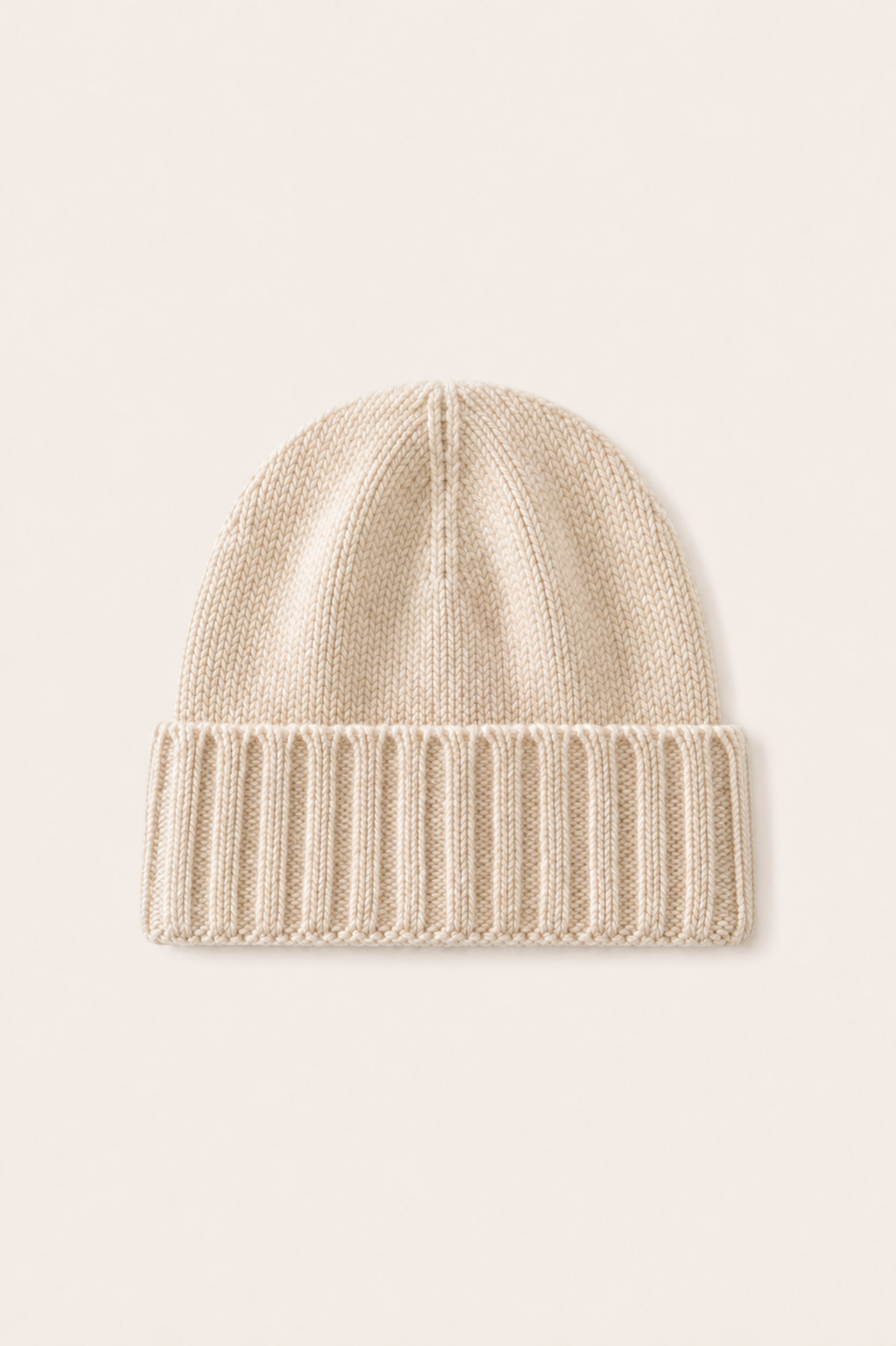 Ivaro Cashmere Beanie Beige