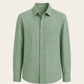 Milano Linen Shirt Dark Green