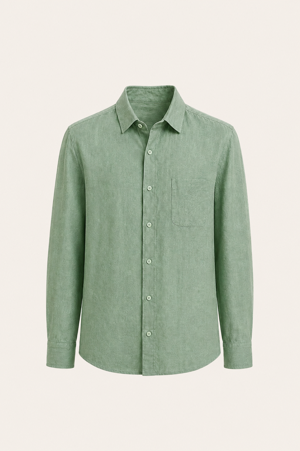 Milano Linen Shirt Dark Green