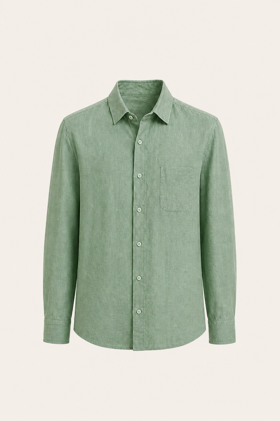Milano Linen Shirt Dark Green